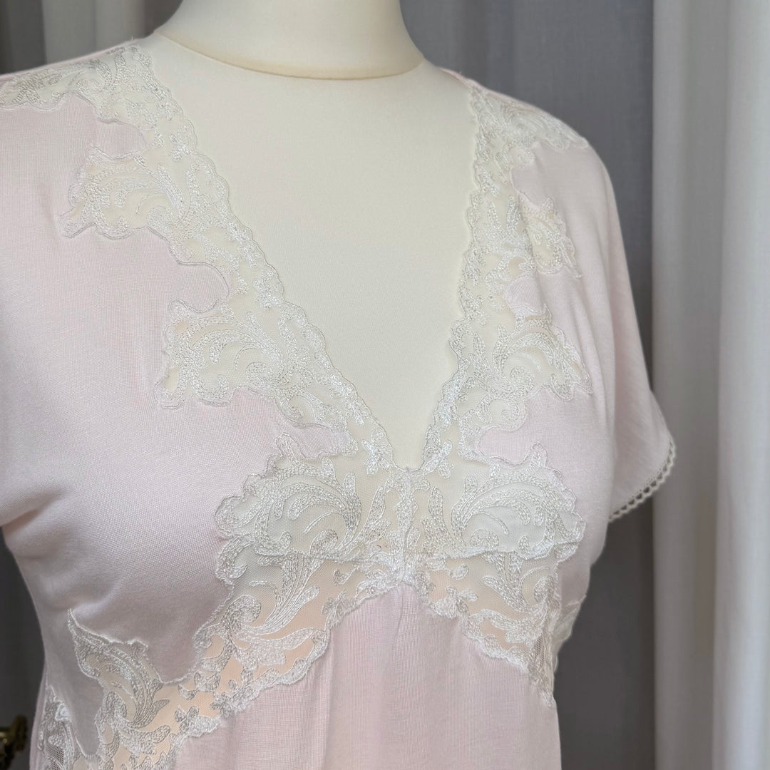 CAMICIA DA NOTTE ROSA