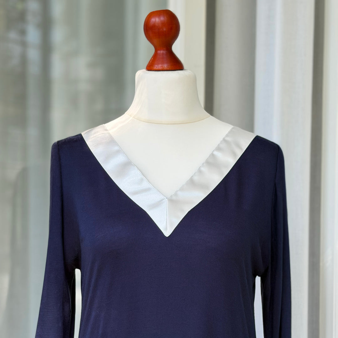 CATIA NIGHTGOWN - NAVY