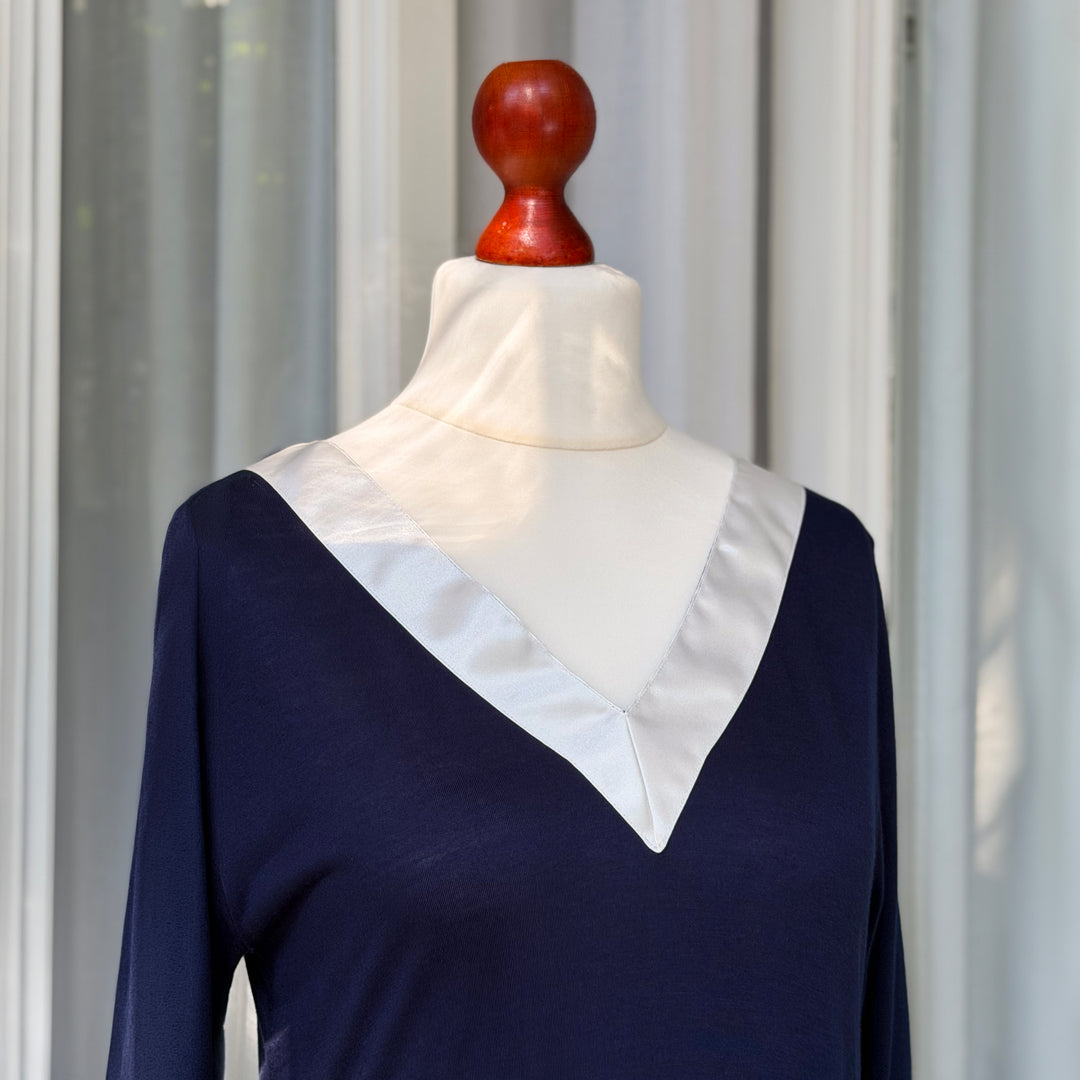 CATIA NIGHTGOWN - NAVY