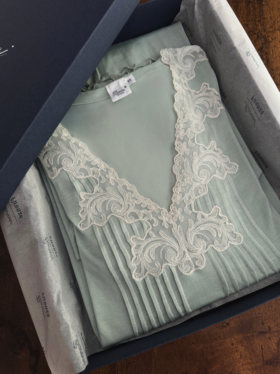 LUCIA NIGHTGOWN - AQUA