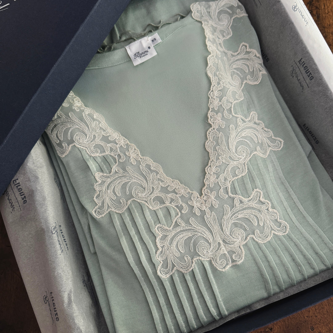 LUCIA NIGHTGOWN - AQUA