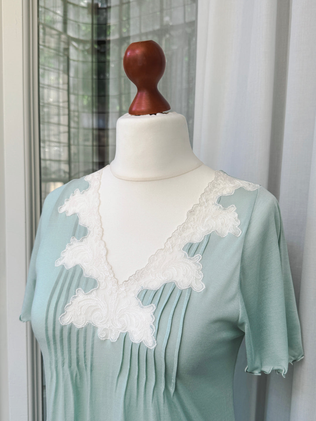 LUCIA NIGHTGOWN - AQUA