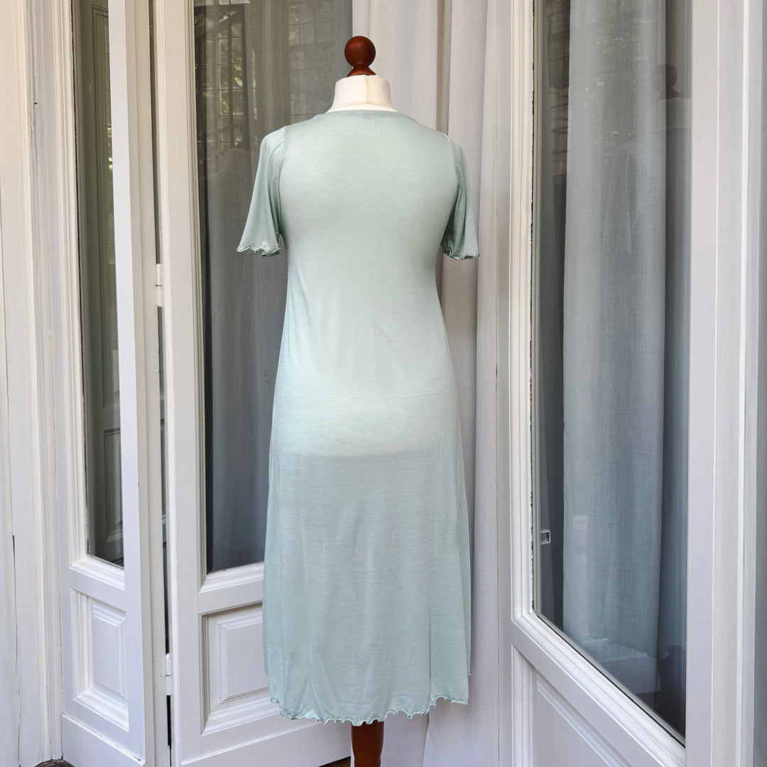 LUCIA NIGHTGOWN - AQUA