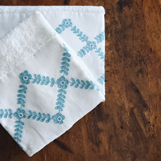 INCROCI TOWEL SET - AQUAMARINE