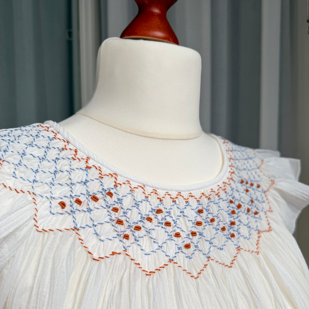CAMICIA DA NOTTE CON SMOCK
