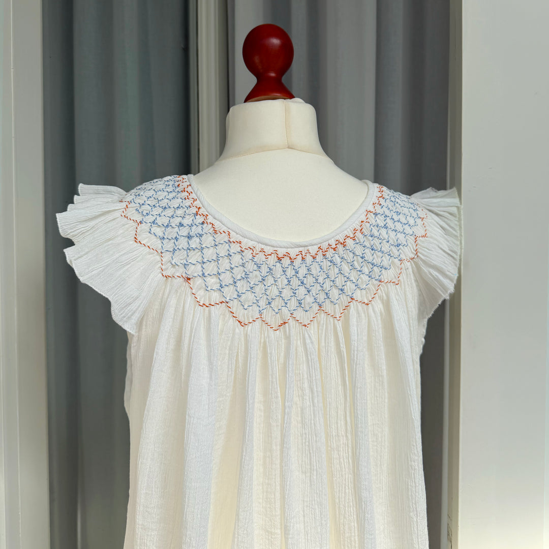 CAMICIA DA NOTTE CON SMOCK