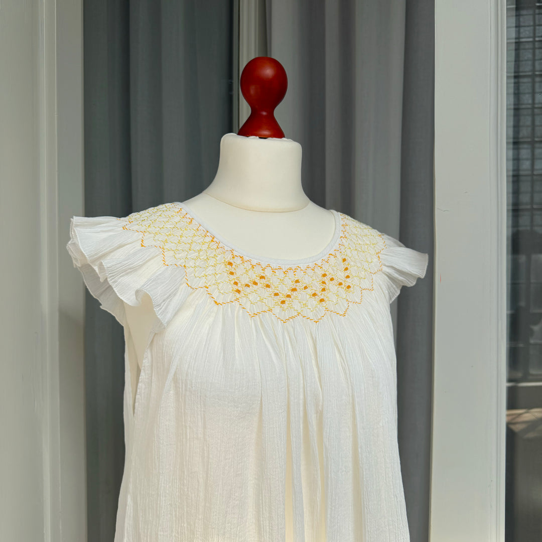 CAMICIA DA NOTTE CON SMOCK