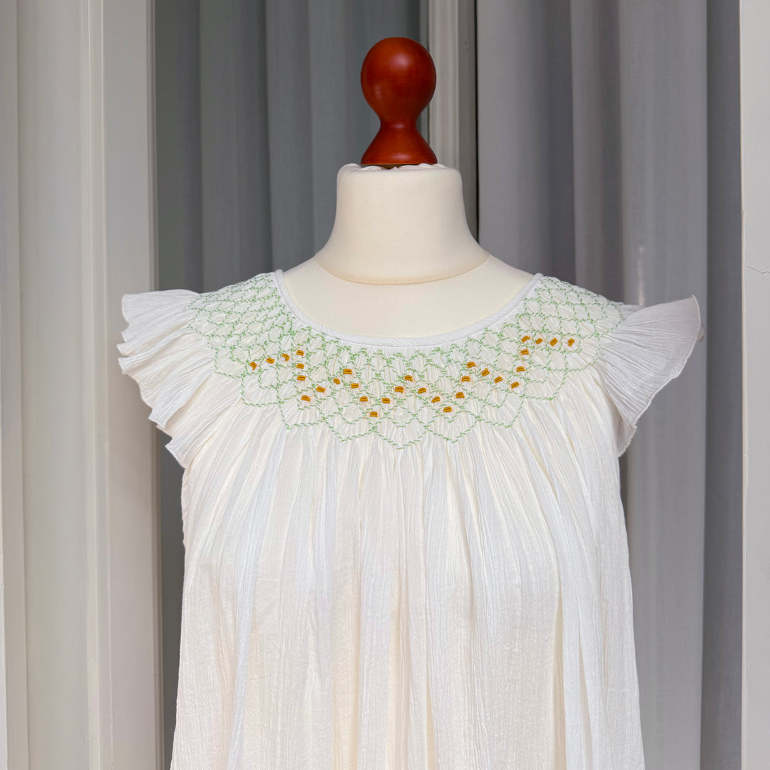 CAMICIA DA NOTTE CON SMOCK