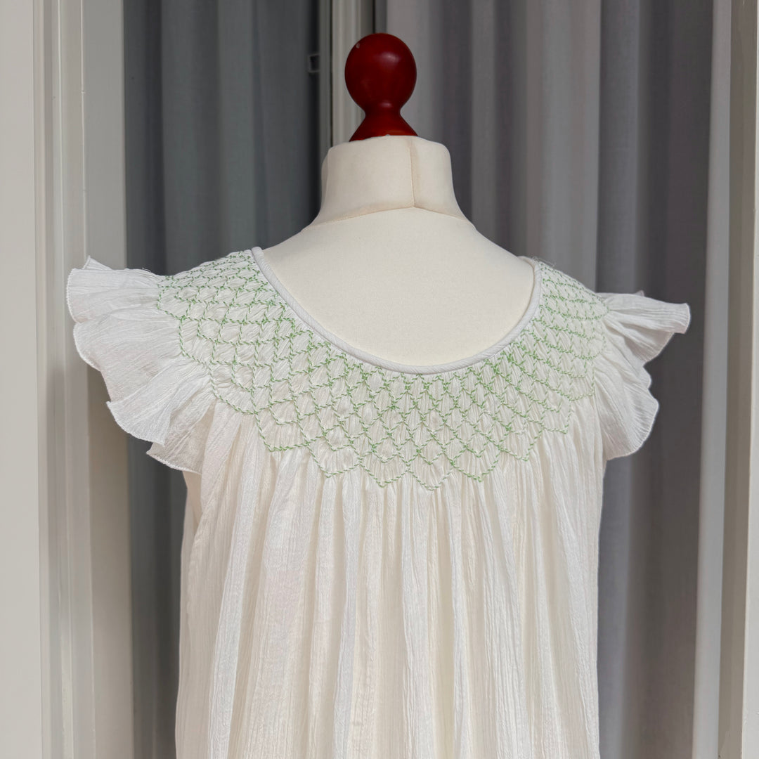 CAMICIA DA NOTTE CON SMOCK