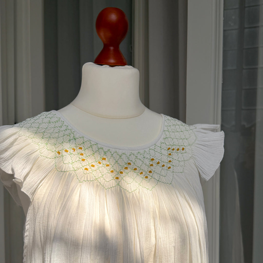 CAMICIA DA NOTTE CON SMOCK