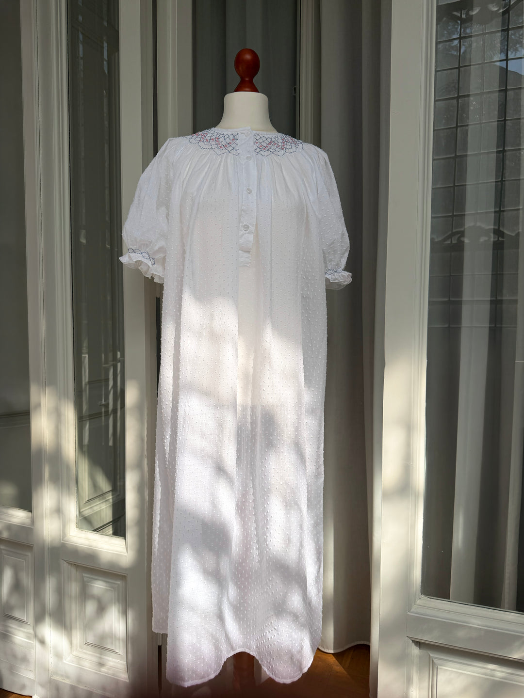 CAMICIA DA NOTTE CON SMOCK