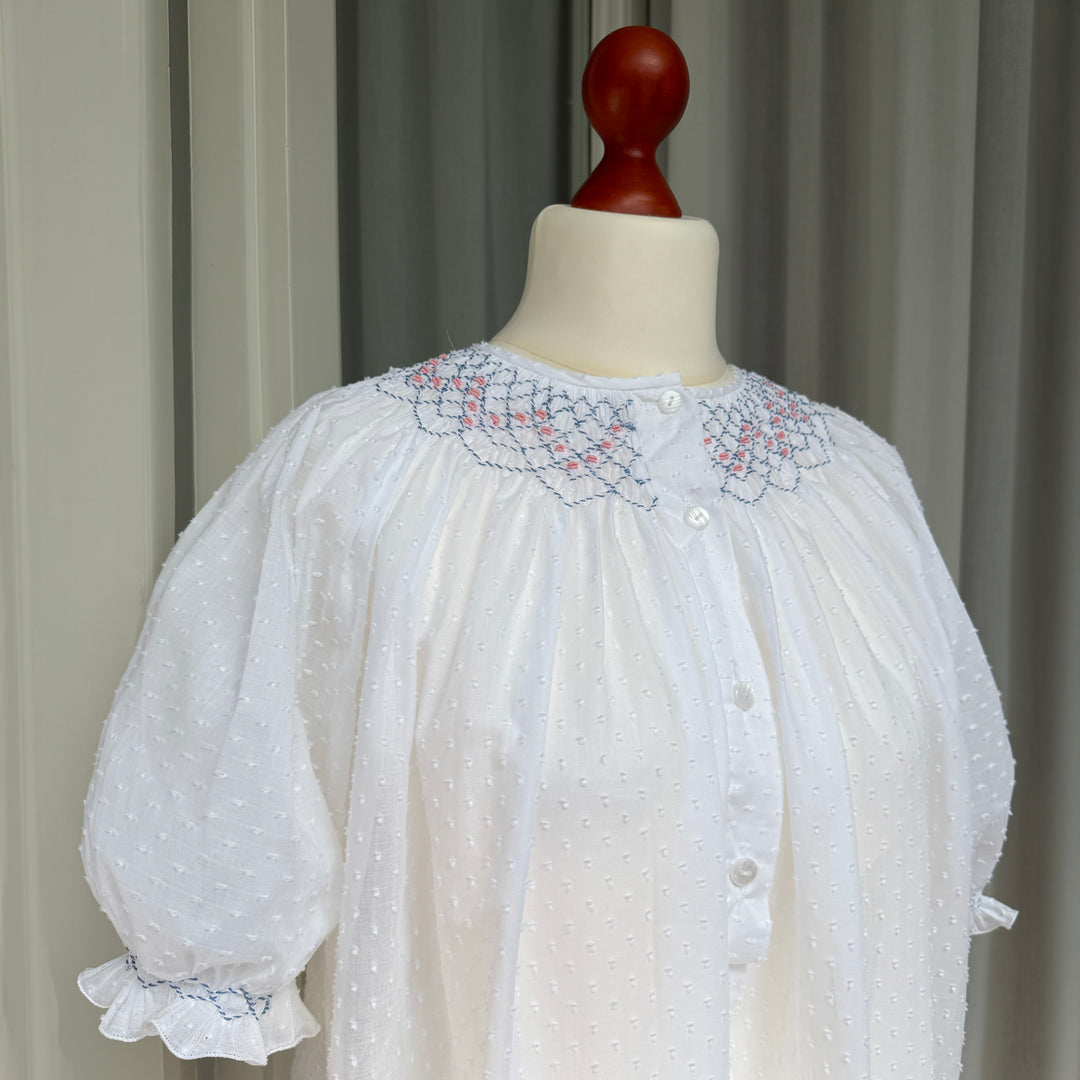 CAMICIA DA NOTTE CON SMOCK
