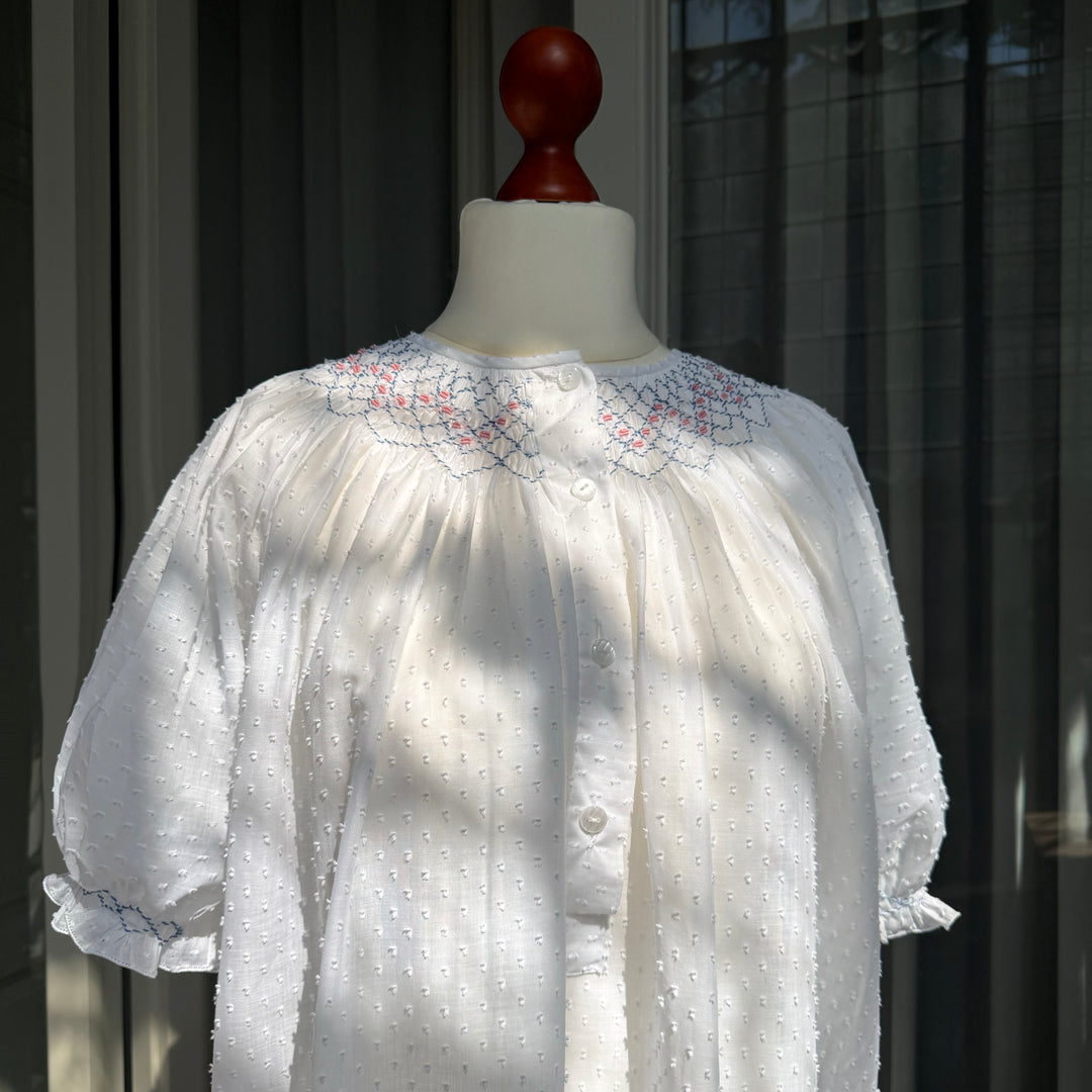 CAMICIA DA NOTTE CON SMOCK