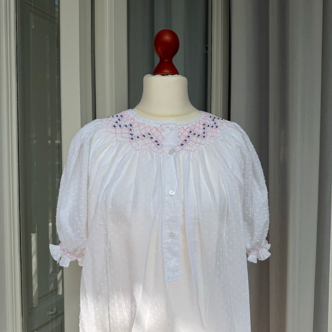 CAMICIA DA NOTTE CON SMOCK