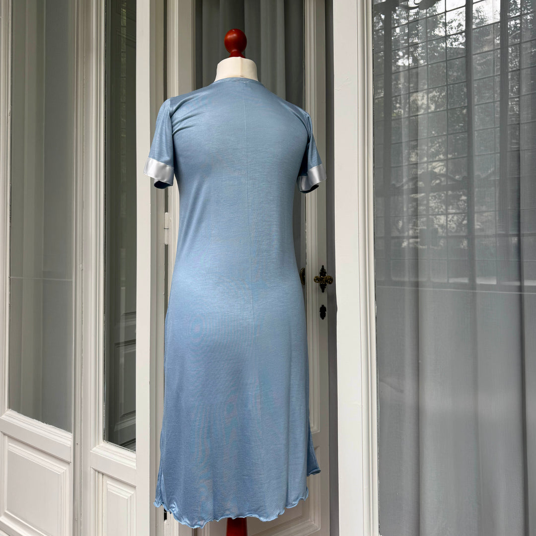 CAMICIA DA NOTTE CATIA - BLU
