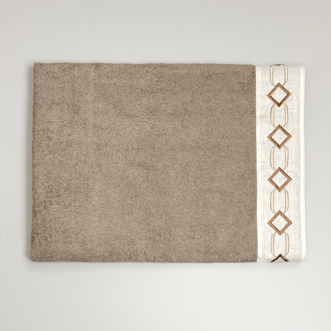 LAURA BATH SHEET - BROWN