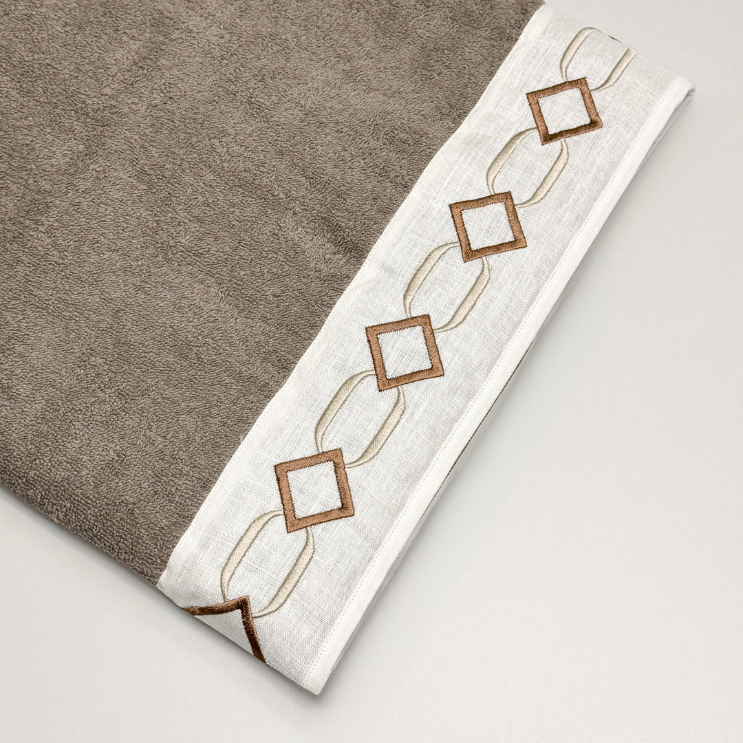 LAURA BATH SHEET - BROWN