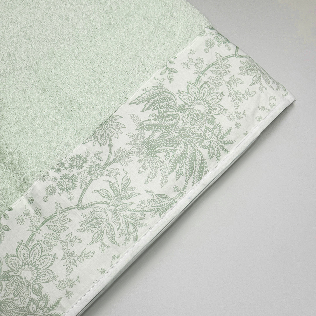LEAVES FULL BATH SET - GREEN