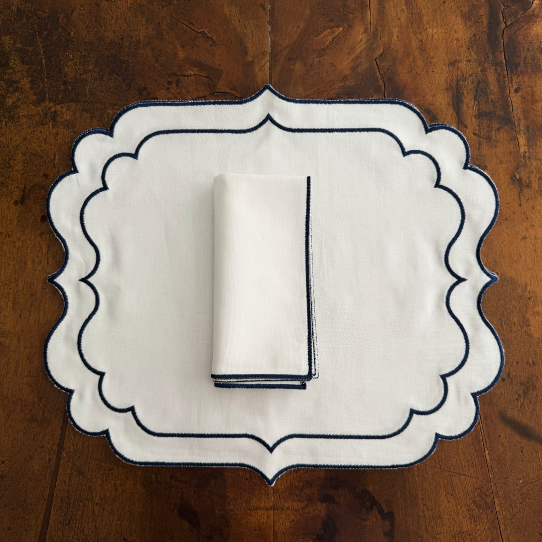 PLACEMAT SET - SCALLOP