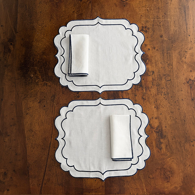PLACEMAT SET - SCALLOP