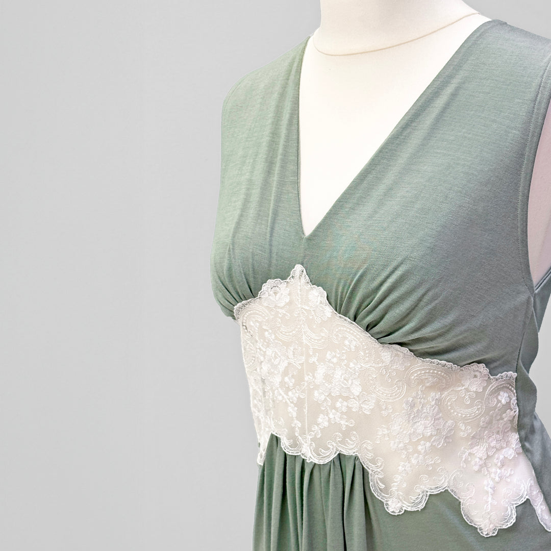 CLARA NIGHTGOWN - SAGE