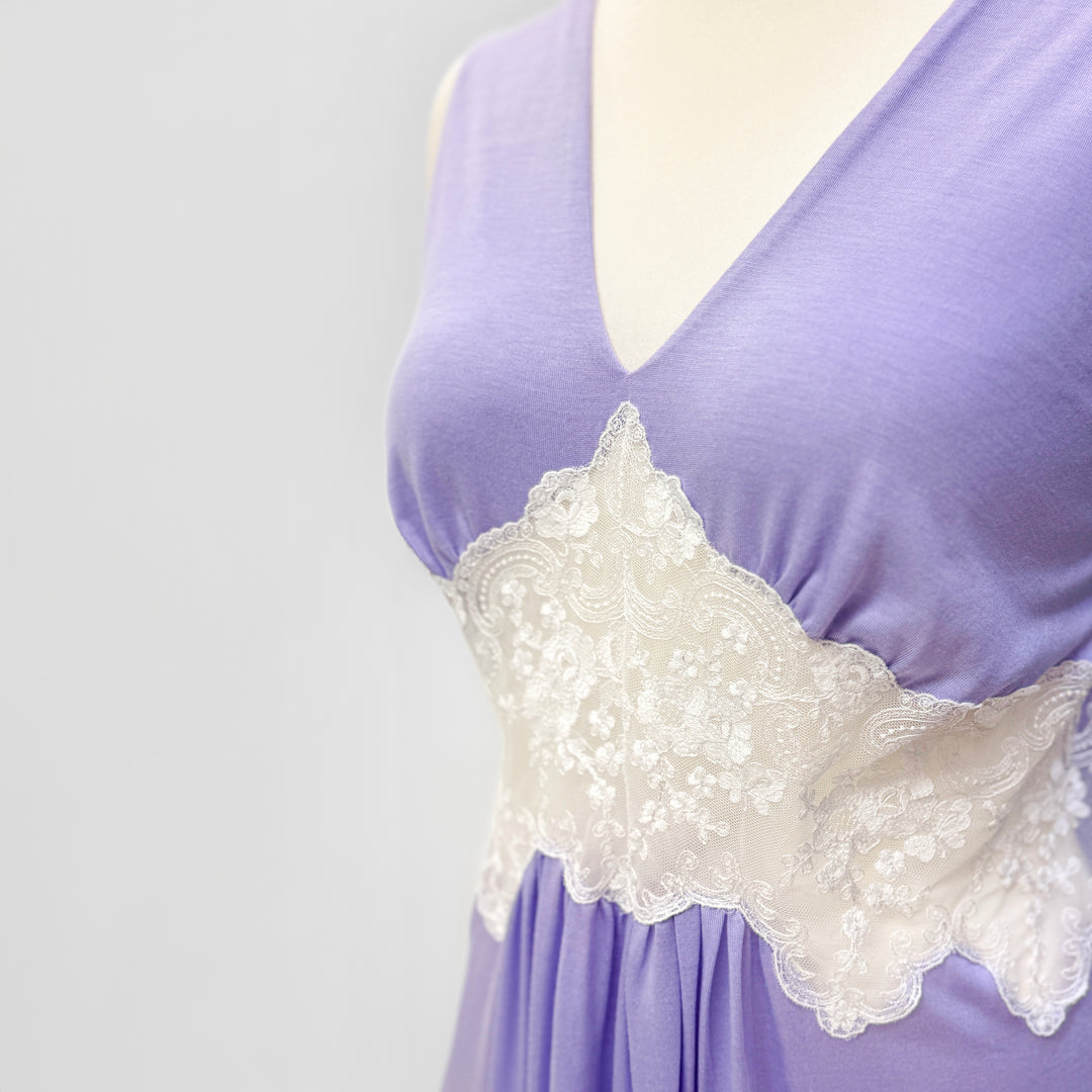 CLARA NIGHTGOWN - LILAC 