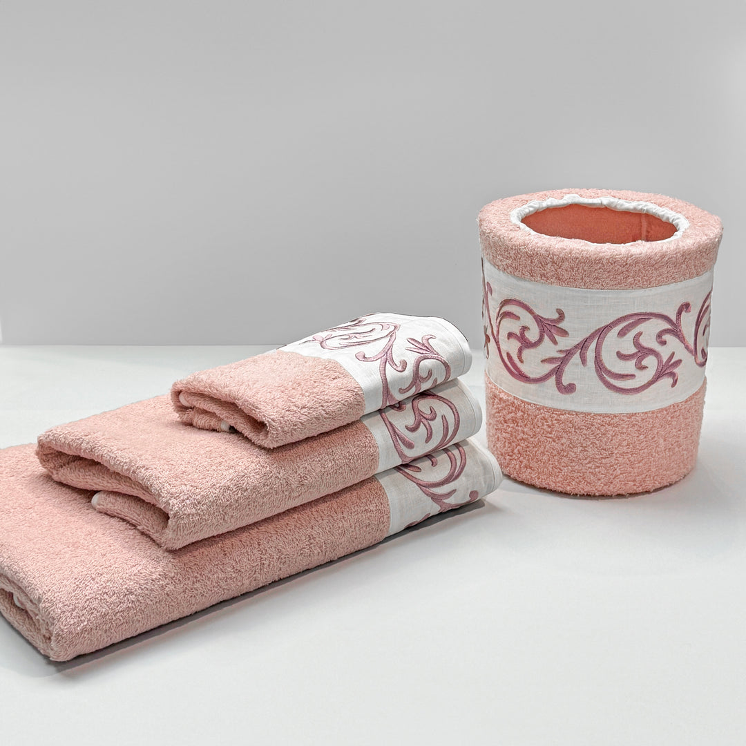 ALTHEA BATH SHEET - PINK