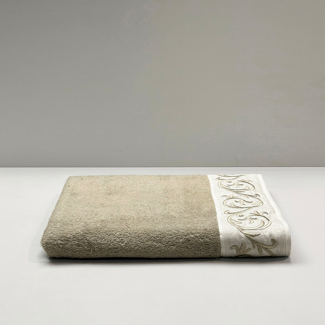 ALTHEA BATH SHEET - BEIGE