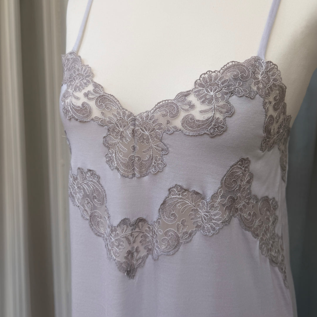 CAMICIA DA NOTTE ALICE - PERLA