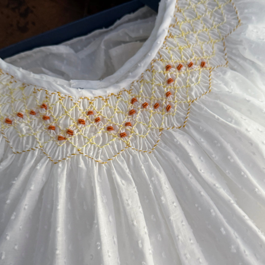 NIGHTGOWN WITH SMOCK