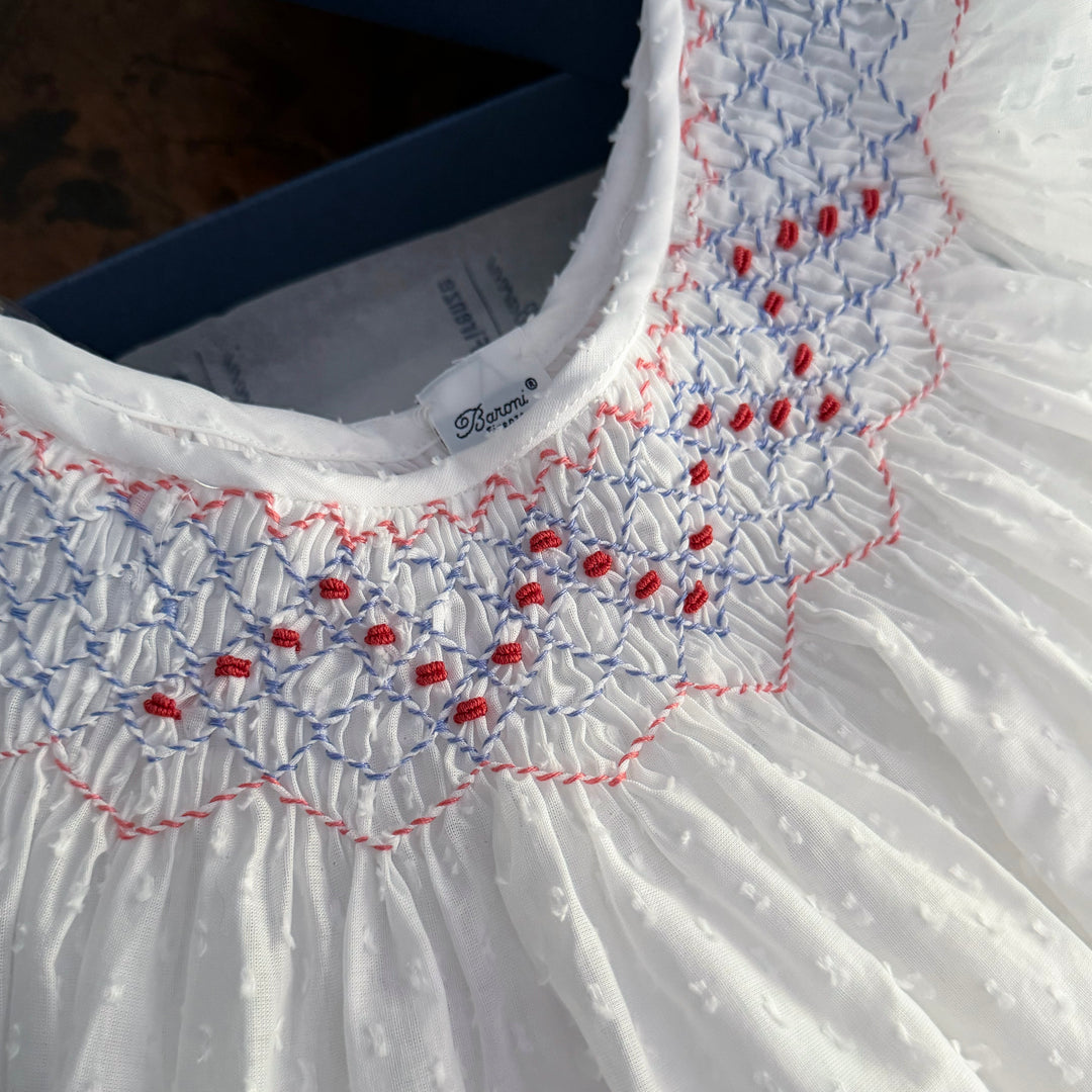 NIGHTGOWN WITH SMOCK