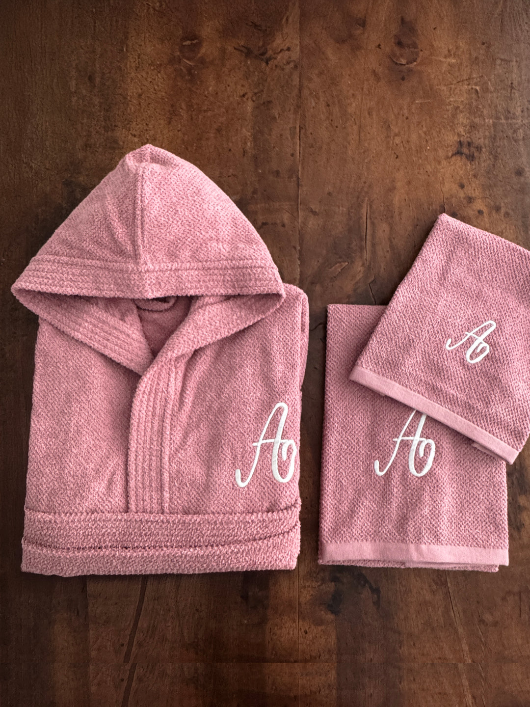 ACCAPPATOIO MICRO JAQUARD - ROSA