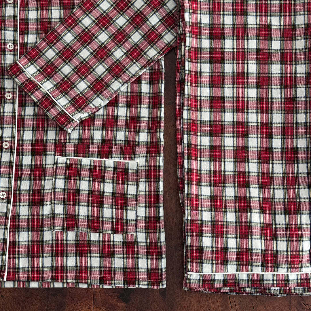 RED TARTAN PYJAMA - WOMAN