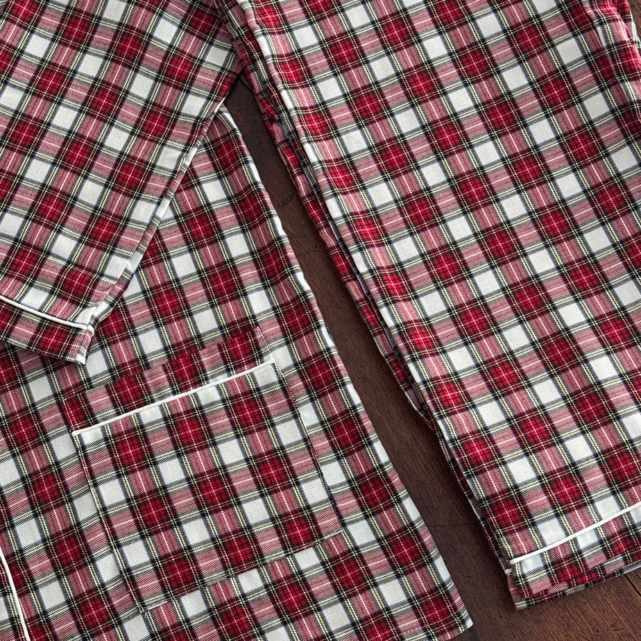 RED TARTAN PYJAMA - MAN