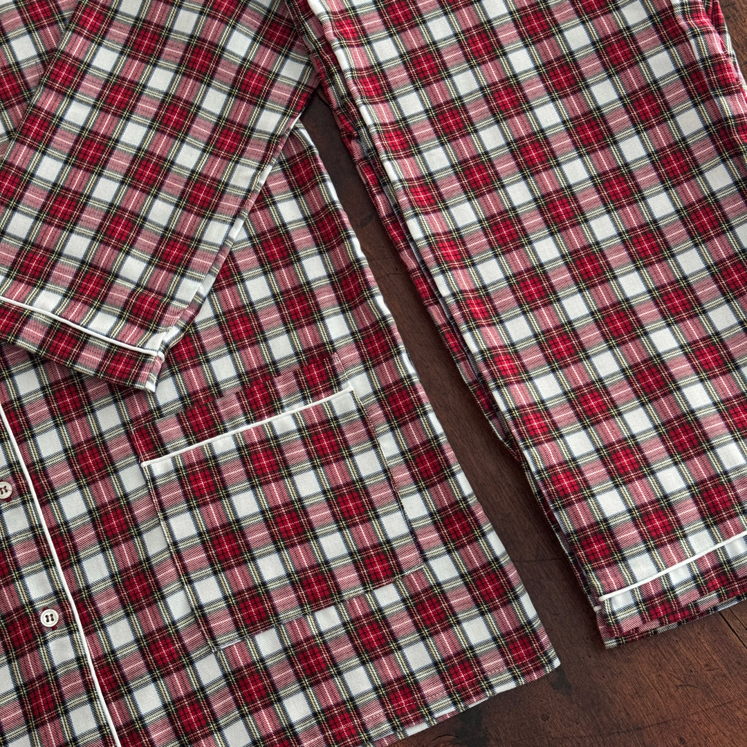 RED TARTAN PYJAMA - WOMAN