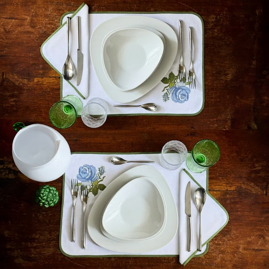 PLACEMAT SET - ROSE