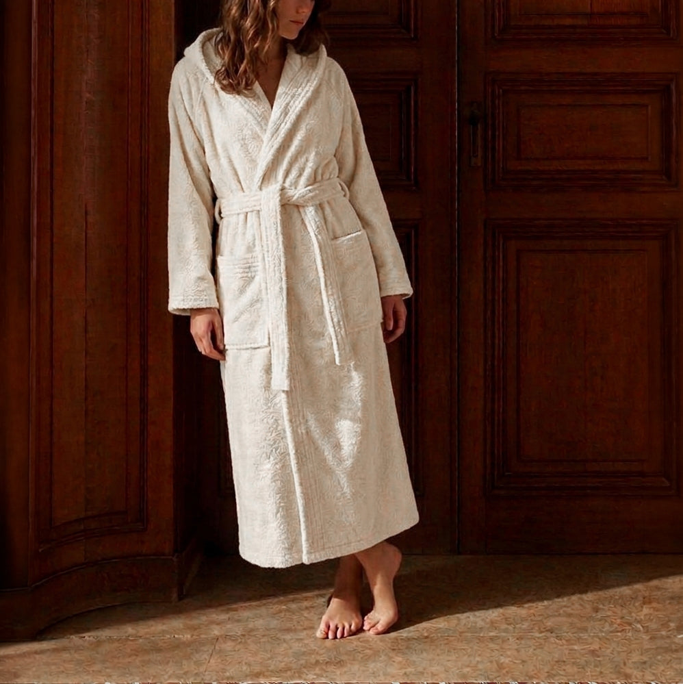 BATHROBE -CREAM