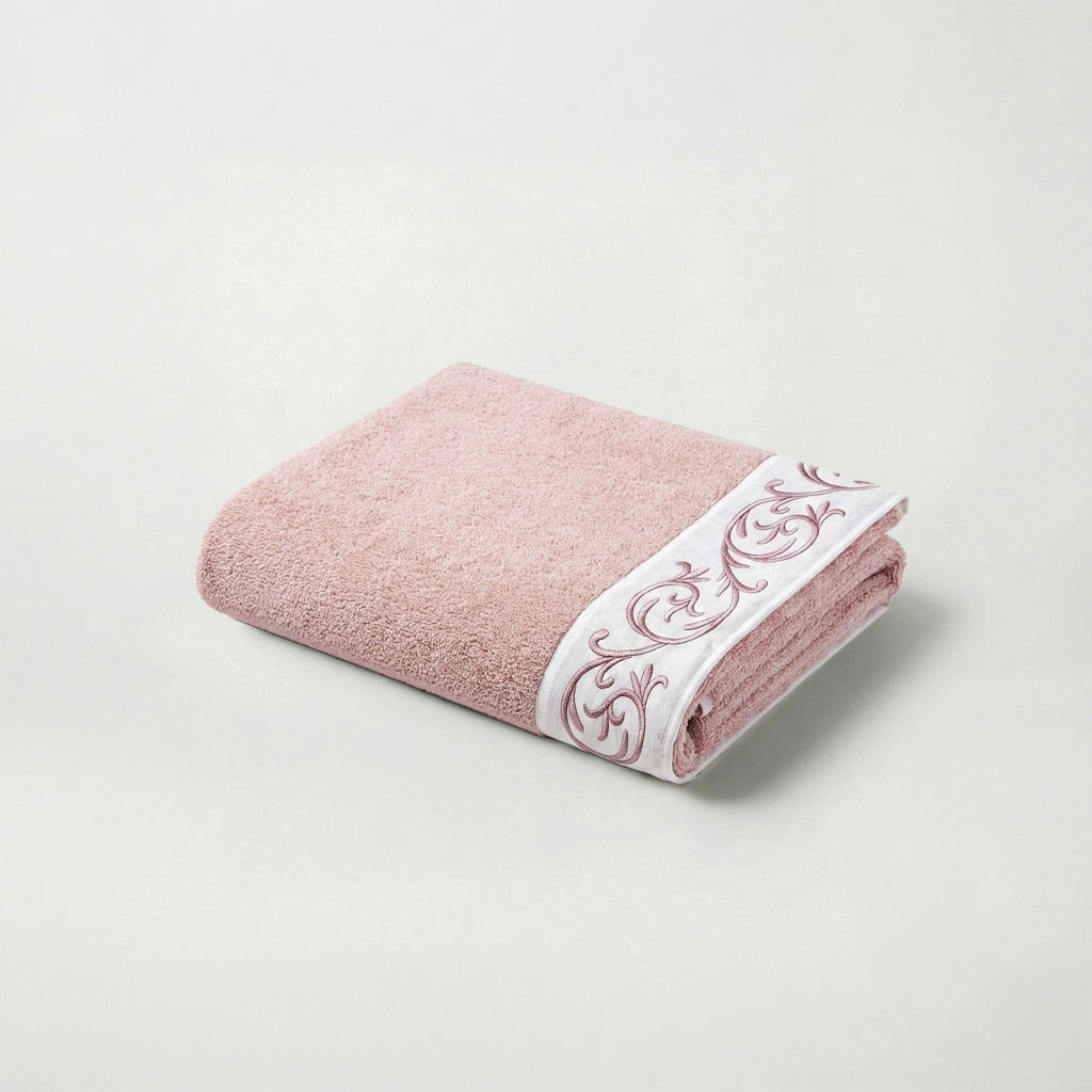 ALTHEA BATH SHEET - PINK
