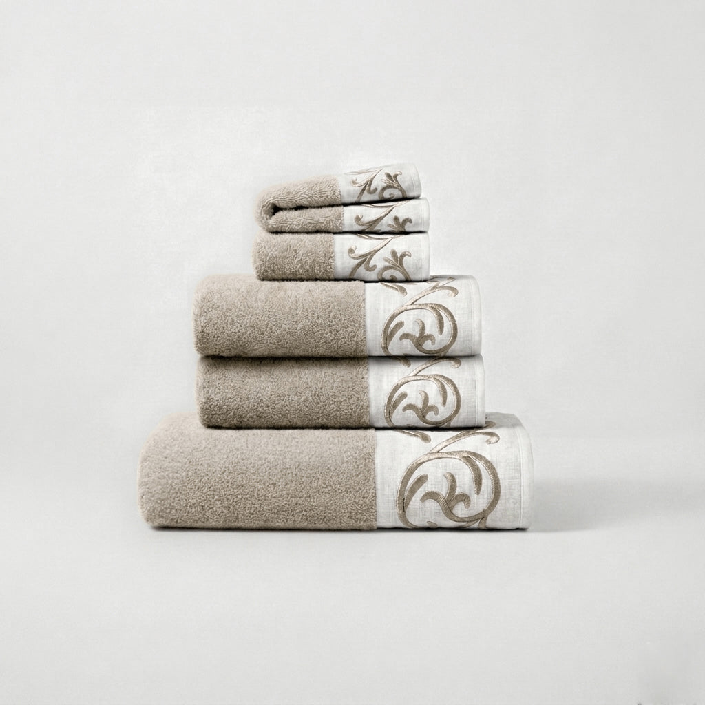 ALTHEA - SET 5 PEZZI DI SPUGNA BEIGE
