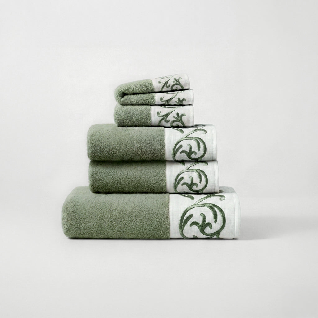 ALTHEA - SET 5 PEZZI DI SPUGNA VERDE
