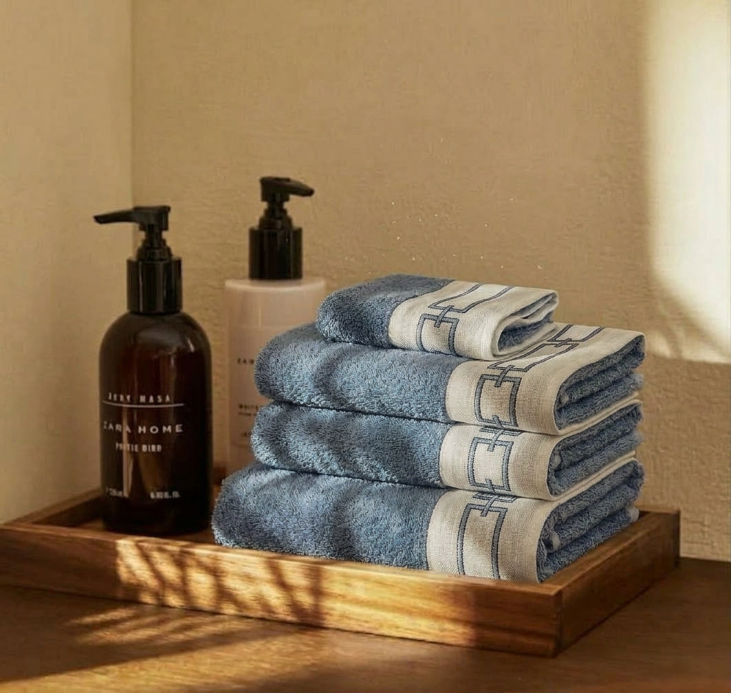 CHAINS TOWEL SET - AVIO