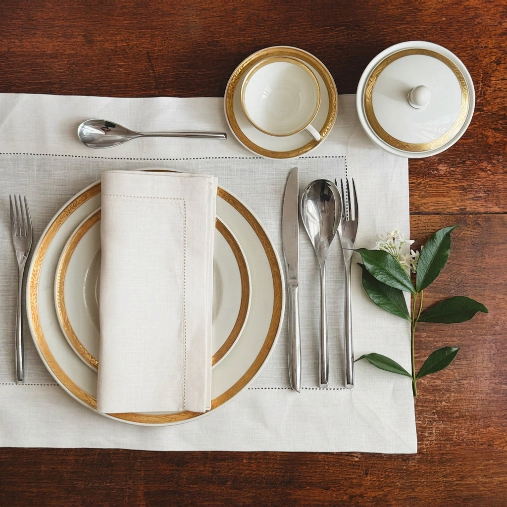 PLACEMAT CREAM - A JOUR