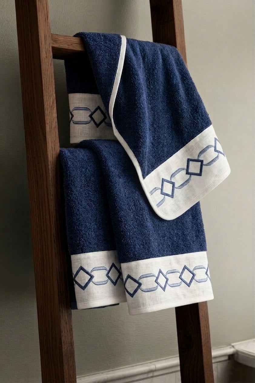LAURA - COPPIA SPUGNA BLU NAVY