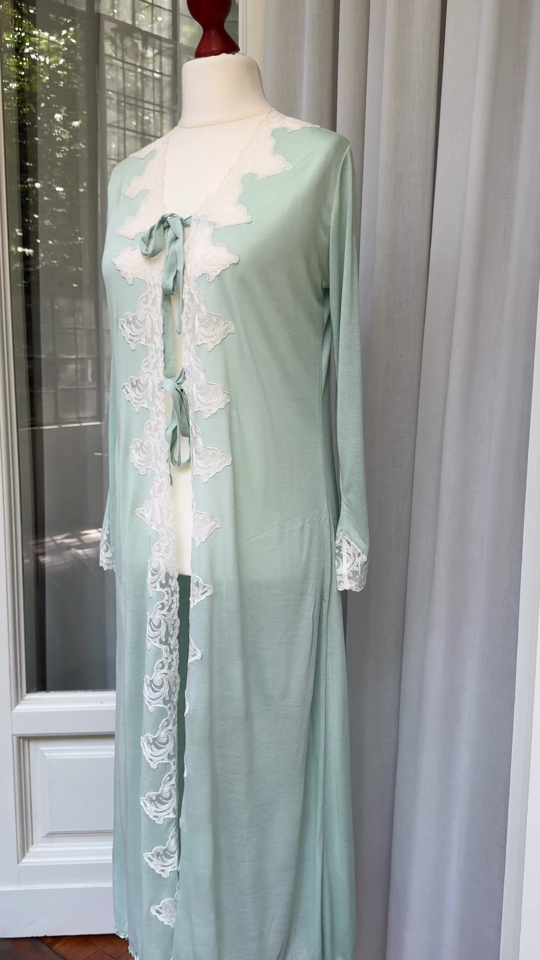 VESTAGLIA LUCIA - VERDE ACQUA