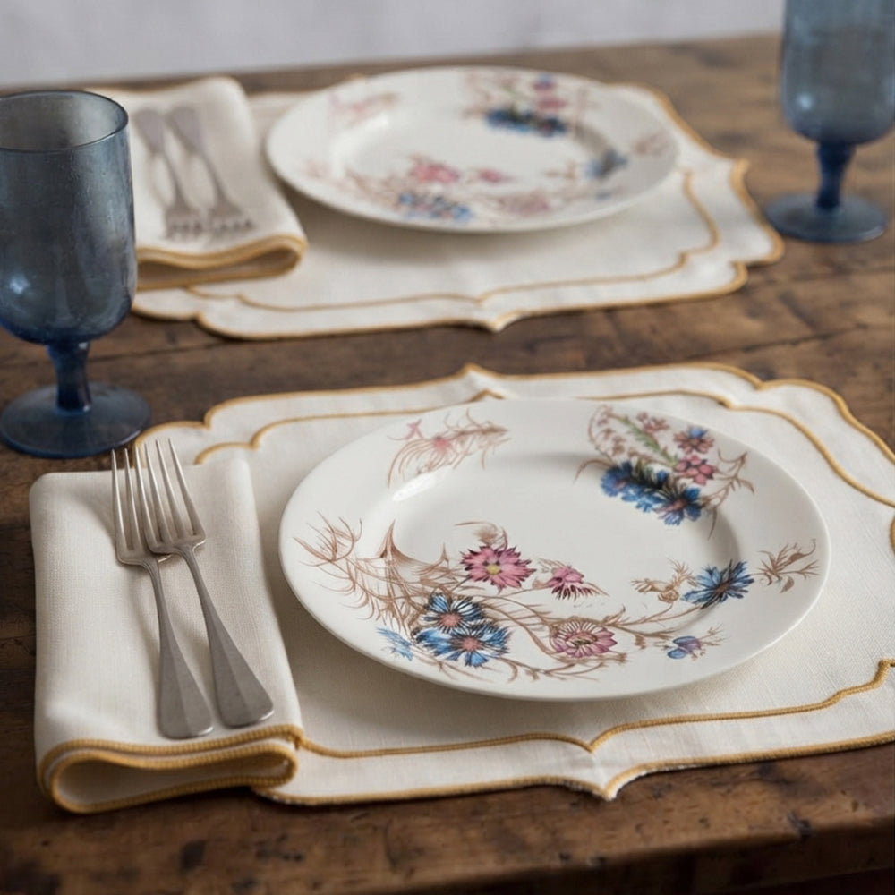 PLACEMAT SET - SCALLOP