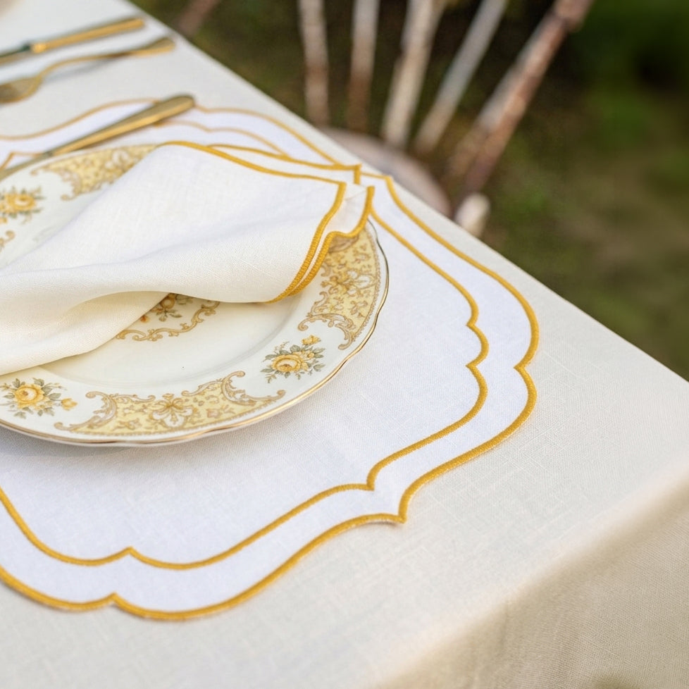 PLACEMAT SET - SCALLOP