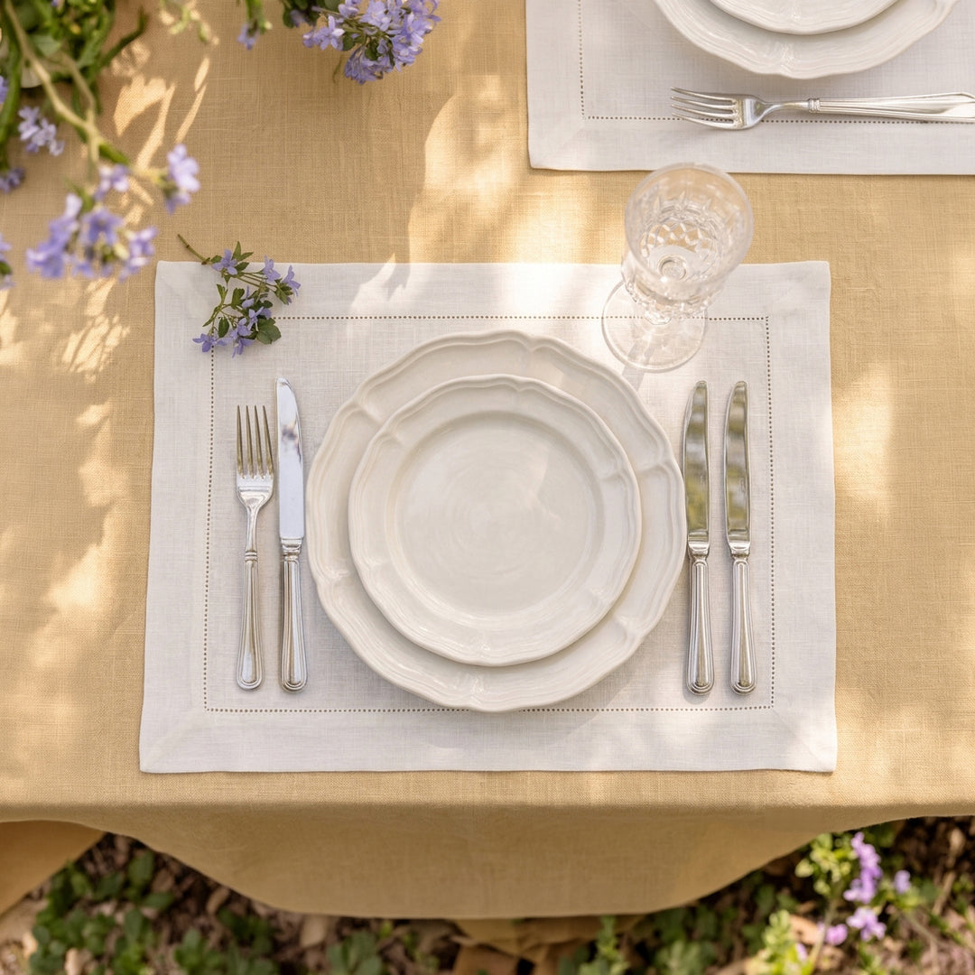 PLACEMAT CREAM - A JOUR